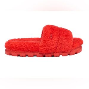 UGG COZETTA CURLY RED SIZE 7